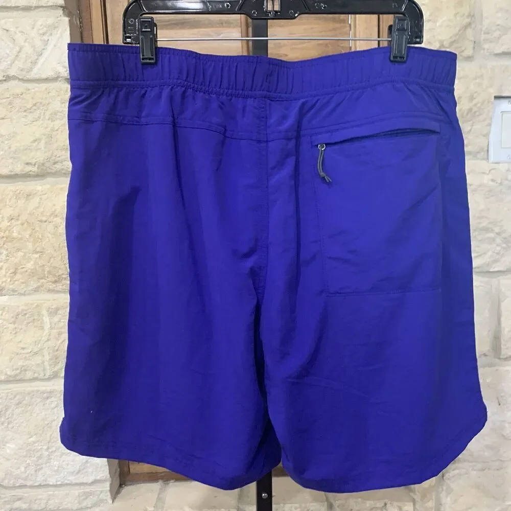 The North Face Men’s V P/O Swim Trunks Aztec Blue Elastic Waist Size XL NWT